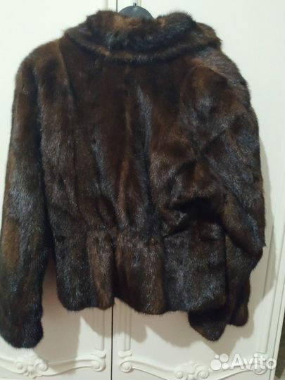Куртка норковая авто-леди, б/у в отличном состояни