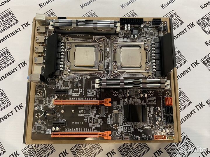 Комплект 2*Xeon 2643 (6-12 ядер) +64 gb+x79-1.2