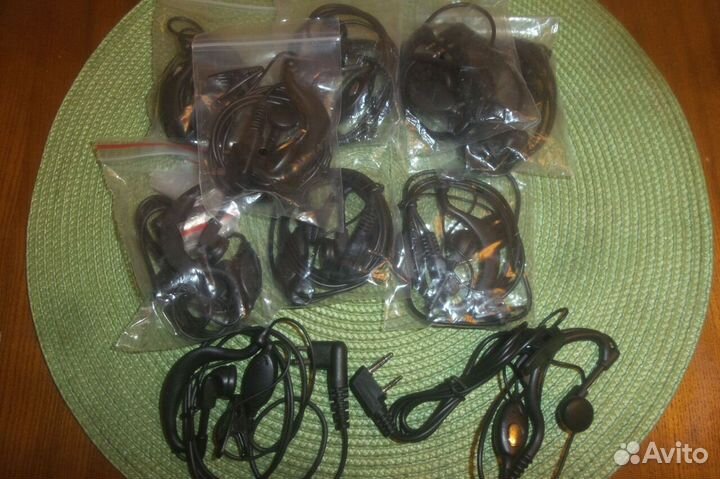 Наушники для раций Roger KP-14,KP-23,KP-50,KP-52