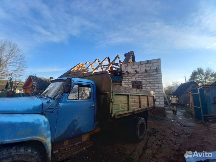 Демонтаж и снос зданий, вывоз мусора