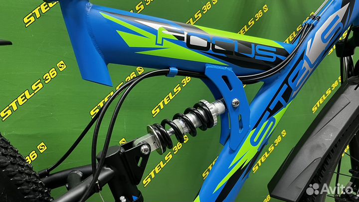 Двухподвесный велосипед Stels Focus MD 24