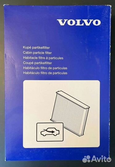 Фильтр салона Volvo 31449209