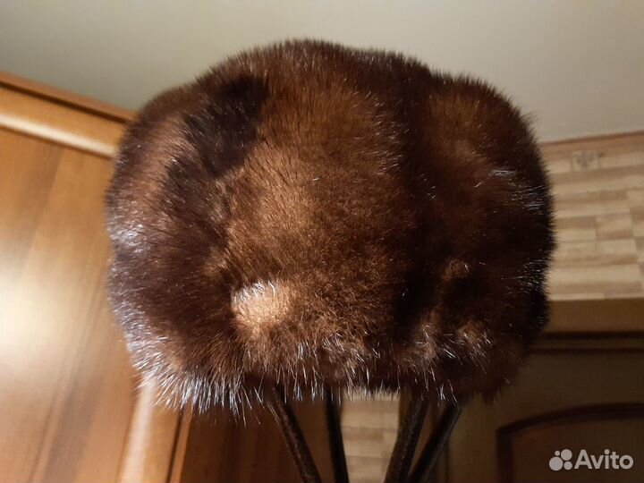 Шапка норковая женская