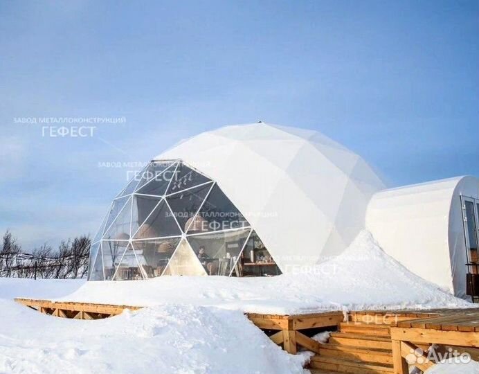 Шатер под павильон, ангар, кафе площадь 112м2