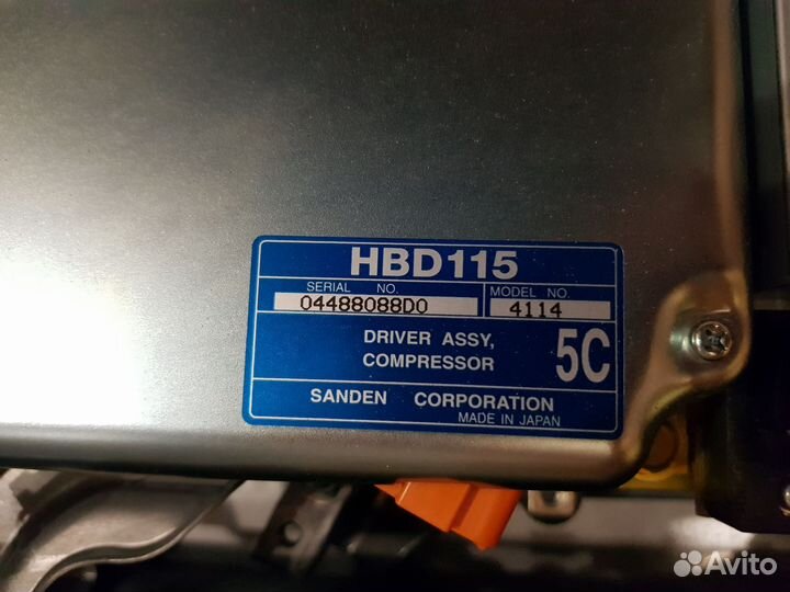 Блок HBD115 Honda civic 4D hybrid