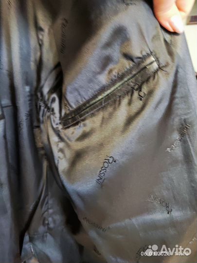 Кожаный пиджак мужской 50 52 размер