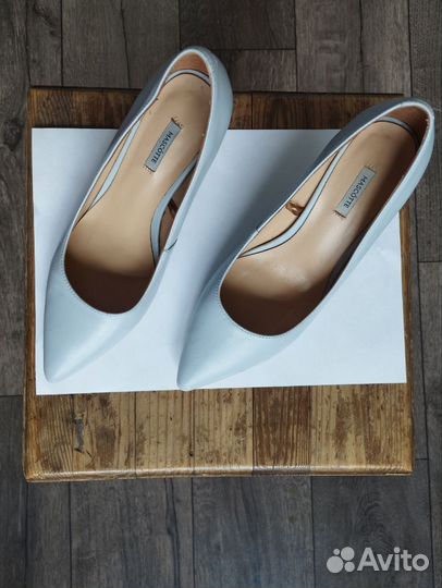 Туфли лодочки 36 Mascotte светло-голубые