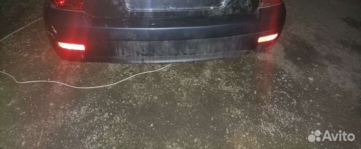 Задний бампер priora 1 хэтчбек