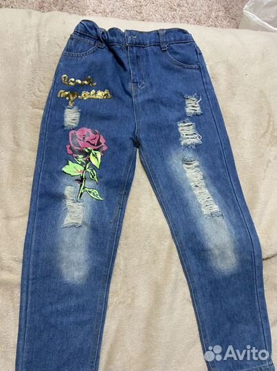 Джинсы для девочки
