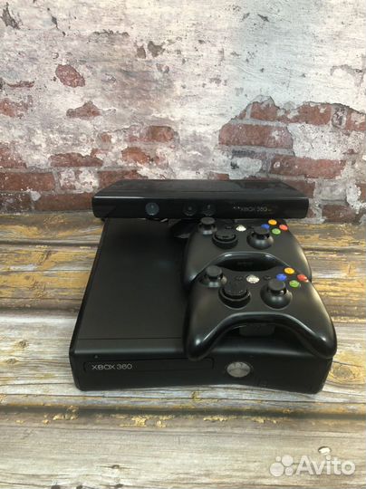 Xbox 360 + kinect + Freeboot + 144 игры