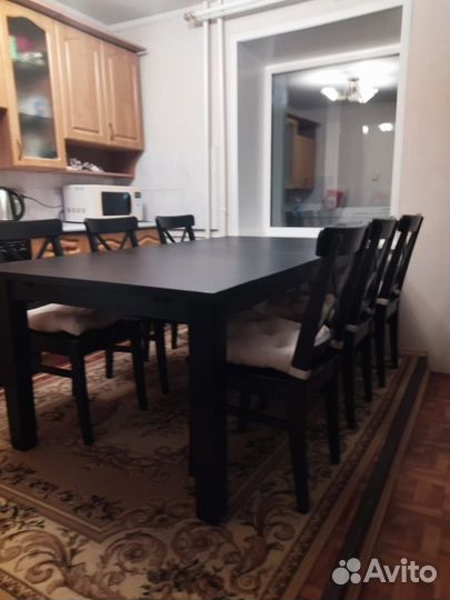 Стол и стулья IKEA