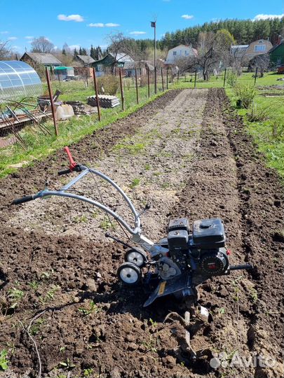 Вспашка мотоблоком, покос травы (триммер,газ.кос)