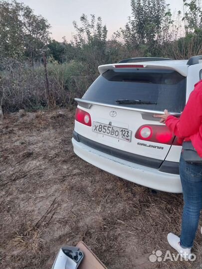 Спойлер средний, двойной калдина 215