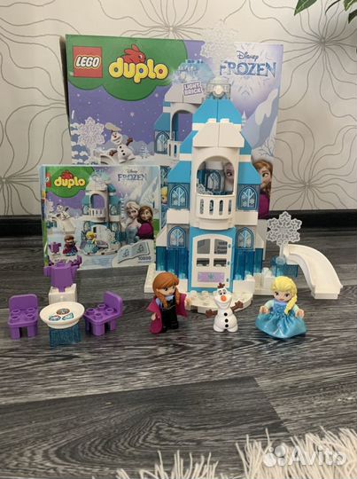Lego duplo Ледяной замок Эльзы и Анны