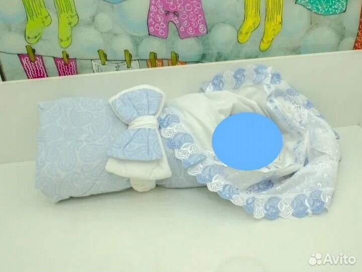 Комплект на выписку для мальчика весна/лето