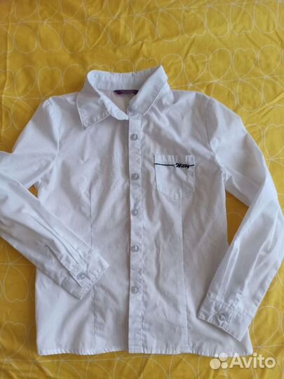 Школьные рубашки для девочек 122