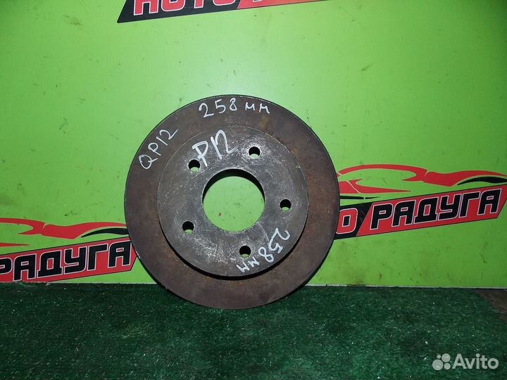 Диск тормозной nissan, A33,P12E,PA33,PNW11,PW11,QP
