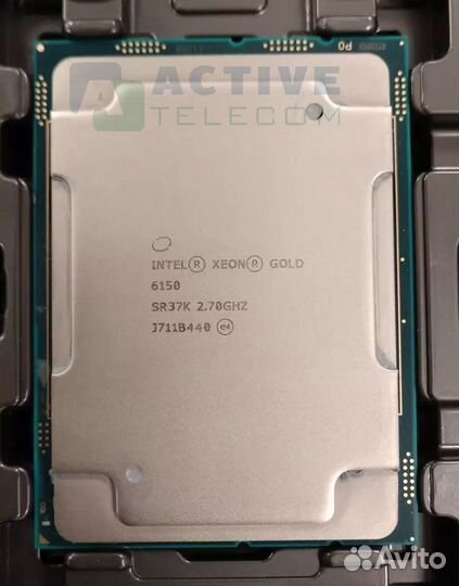 Новый процессор Intel Xeon Gold 6150
