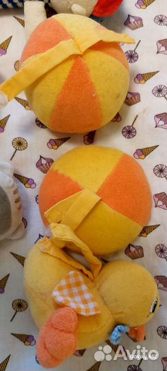 Развивающий коврик и игрушки