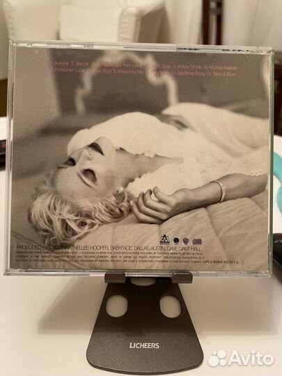 Редкий CD-диск Madonna Bedtime Stories wpcr-111
