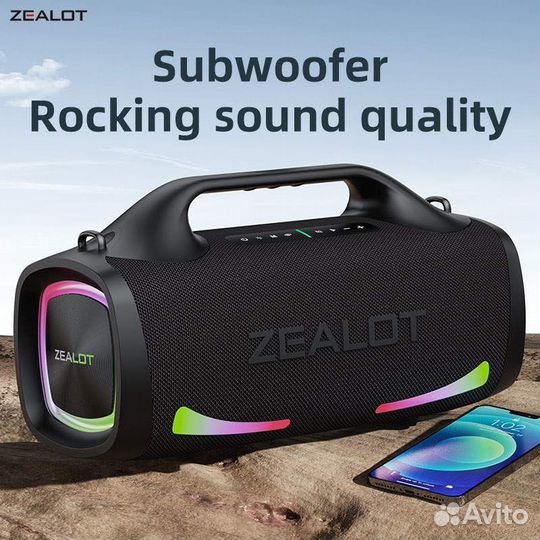 Колонка Zealot S 79 100Ватт мощная беспроводная