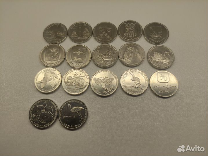 Юбилейные монеты Приднестровья и Казахстана