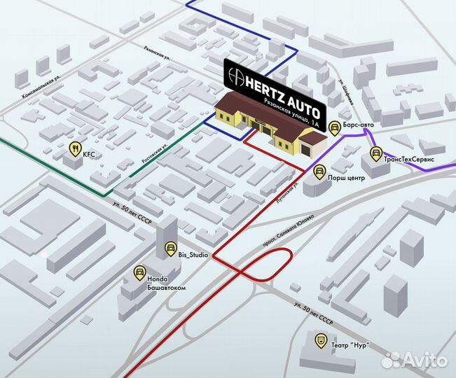 Короб стелс для Granta под 12 на правую сторону
