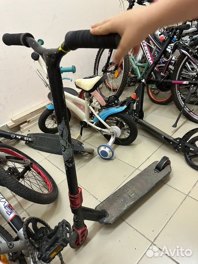Самокат взрослый бу