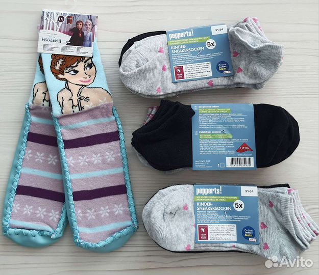 Носки детские 31-34 размер тапки Холодное сердце