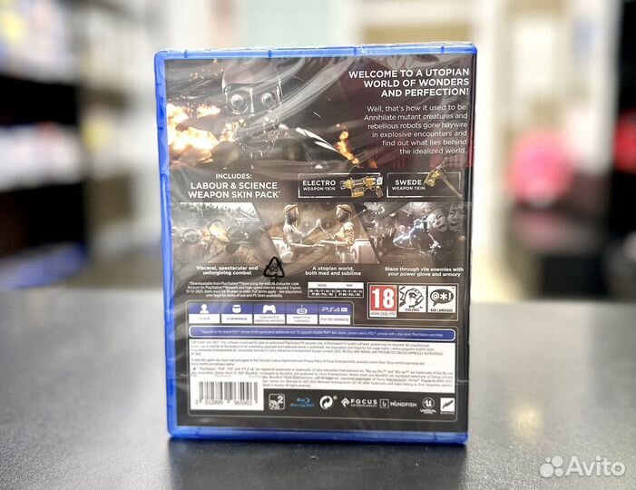 Atomic Heart (PS4) новый диск