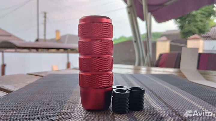 Насадка ручки кпп красная