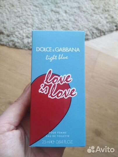 Dolce and gabbana light blue Love is Love