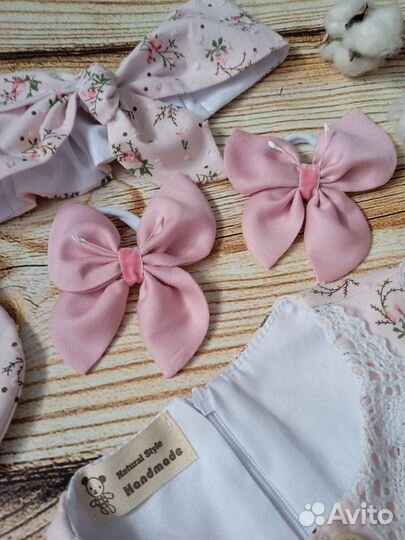 Платье для девочки из батиста