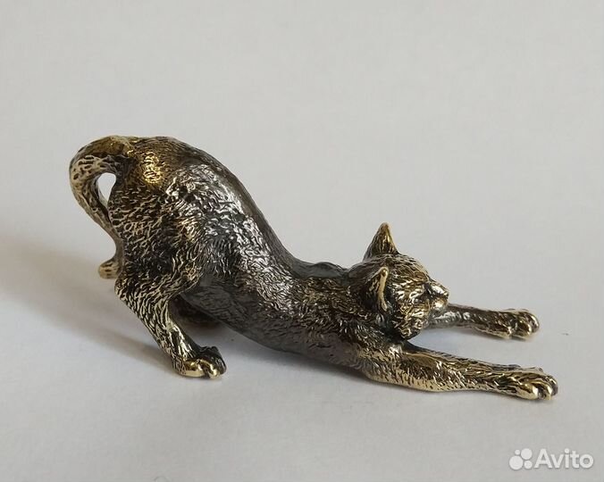 Фигурки котов, котят, кошек из бронзы,статуэтки