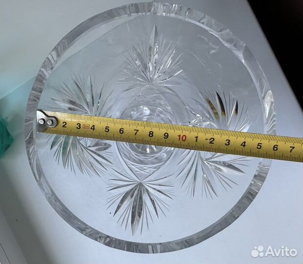 Хрустальная ваза, кубок 1.5 л СССР