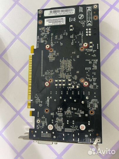 Видеокарта gtx 1050 ti 4gb palit dual fan