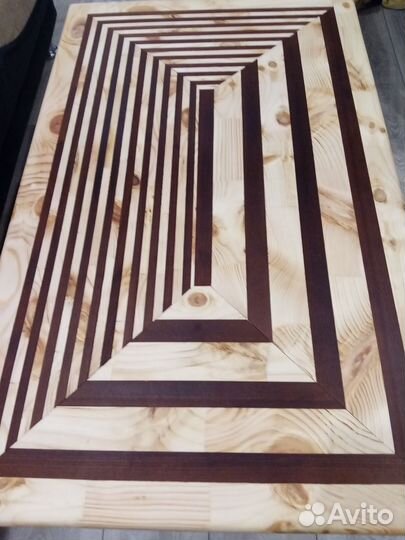 Зеркало в деревянной раме (искуственное с