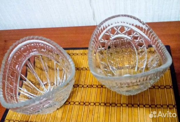 Ваза хрустальная