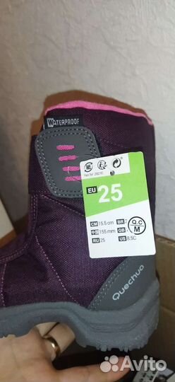 Сапоги демисезонные Decathlon 24 и 25
