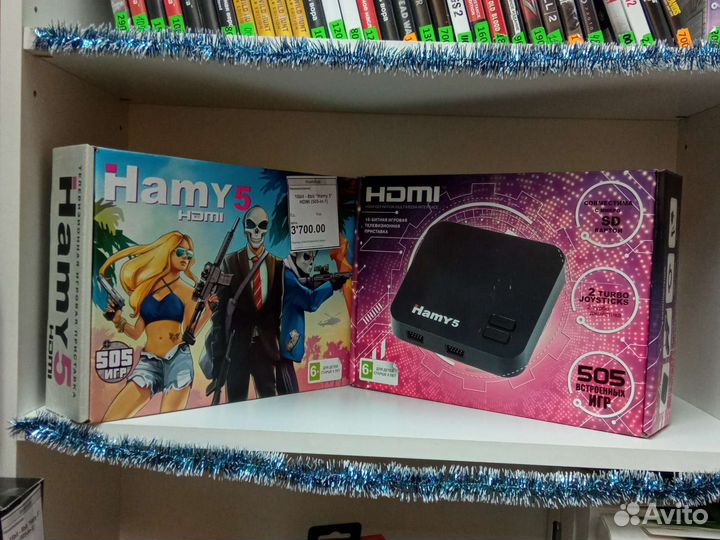 Игровая приставка hamy 5 hdmi 505 игр