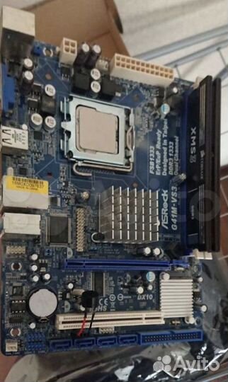 Комплект процессор 4 ядра+8гб