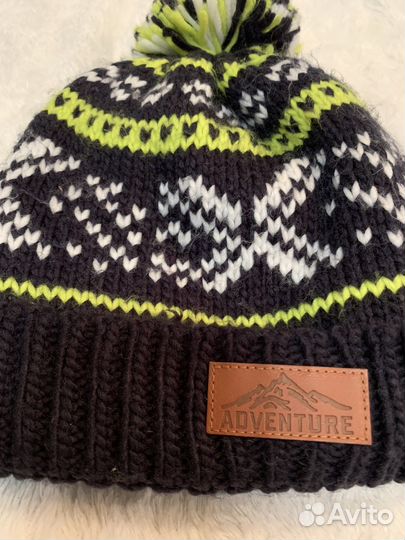 Шапка для мальчика демисезонная 54-56