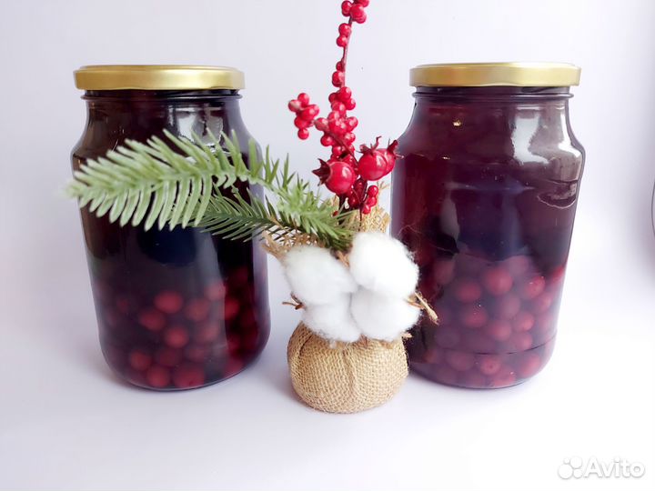 Компот из вишни 1 литр