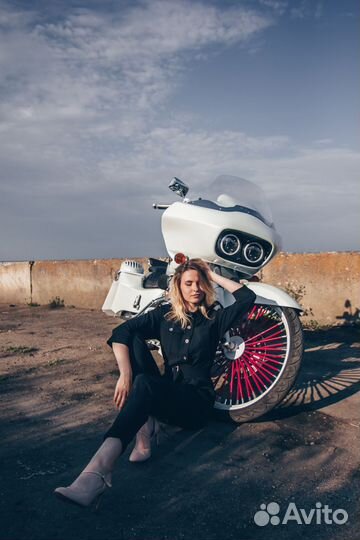 Фотосессия с мотоциклом