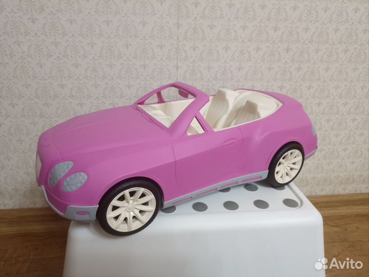 Автомобиль кабриолет для барби нордпласт