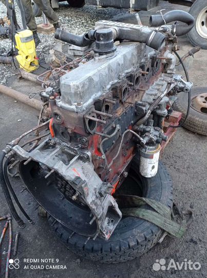 Двигатель H07C в разборе, Хино Ренджер