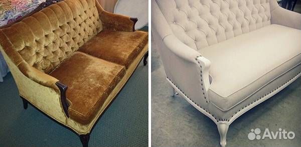 Ремонт мебели перетяжка