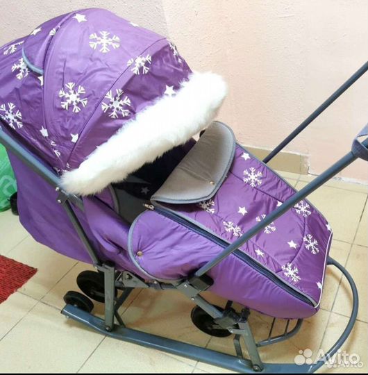 Санки-коляска