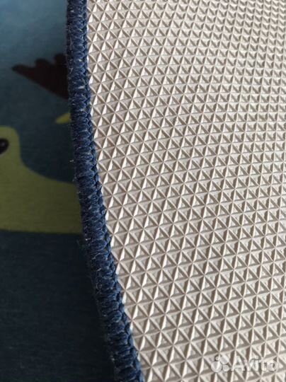 Ковер детский IKEA круглый прорезиненный 100см