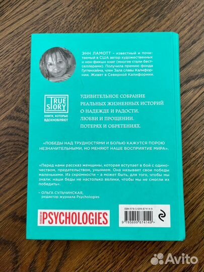 Книга Маленькие победы, Энн Ламотт